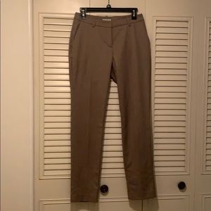 Dress pants, houndstooth black and caramel colored